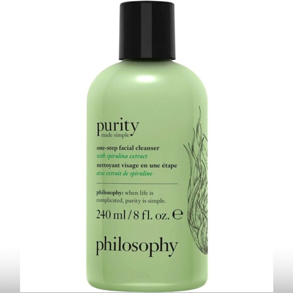 NEW SEPHORA Philosophy Purity Made Simple Cleanser Spirulina Extract FULL SIZE